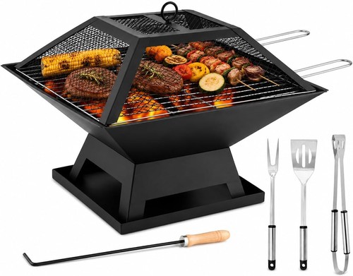 Fire pit garden - outdoor, bbq