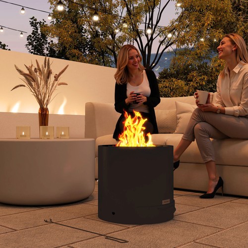Outdoor fire pit with ash - fire,
