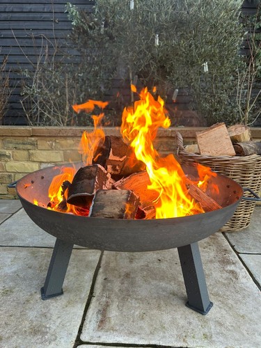 Large garden fire pit outdoor - garden,