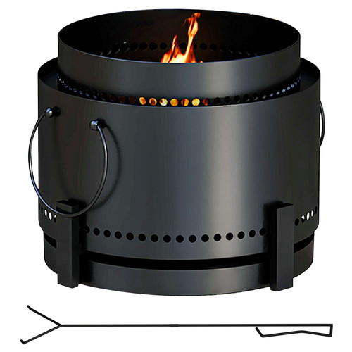 37cm smokeless wood burning - 37cm,