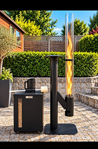 Ash outdoor pellet patio - ash,