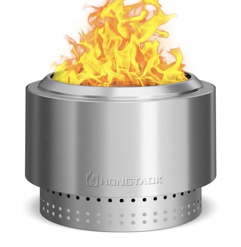 Smokeless fire pit - pit, with