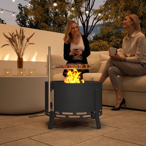 Fire pit firepit with - fire,