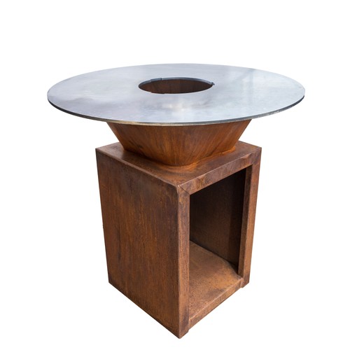 Fire pit with ash drawer - fire,