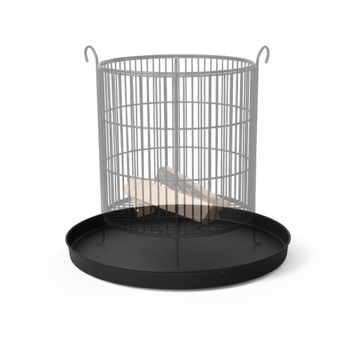 Base plate fire - fire, basket