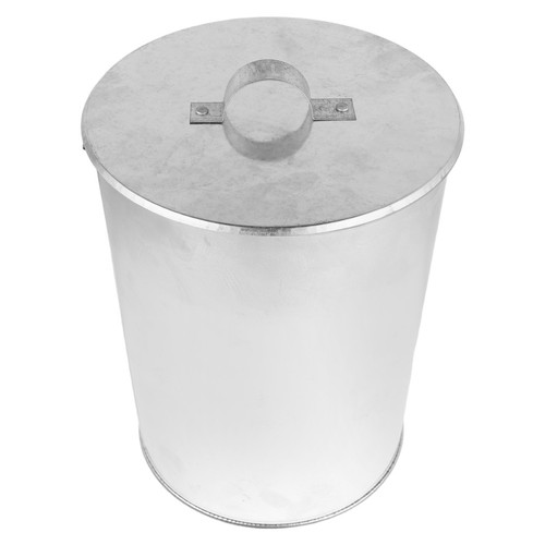 Silver fire pit ash - pit, bucket