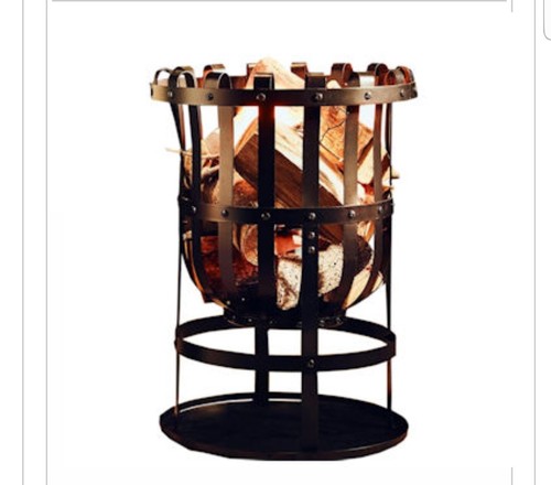 Bnib metal fire basket - bnib,