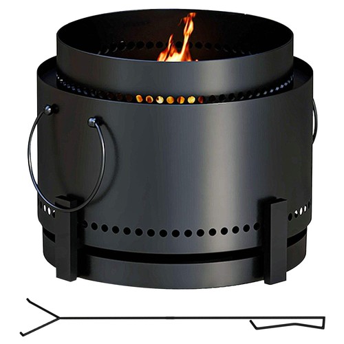 Outsunny smokeless fire pit - smokeless,