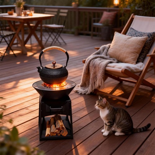 Heavy rocket stove fire pit - fire,